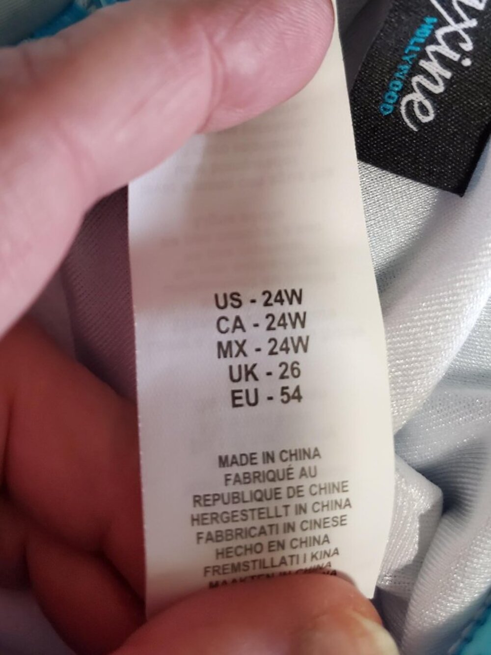 NWT Maxine Swim One Piece Women's Plus 24W - Picture 9 of 9
